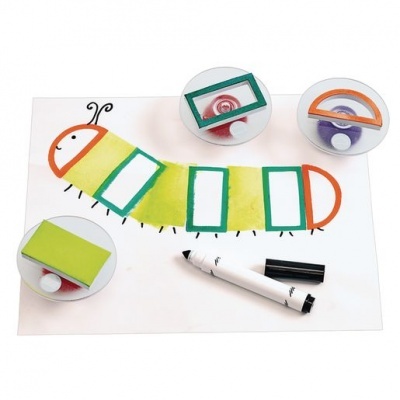 Carimbos Easy-grip Formas Geométricas