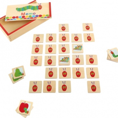 Jogo de Memória da Lagartinha Comilona