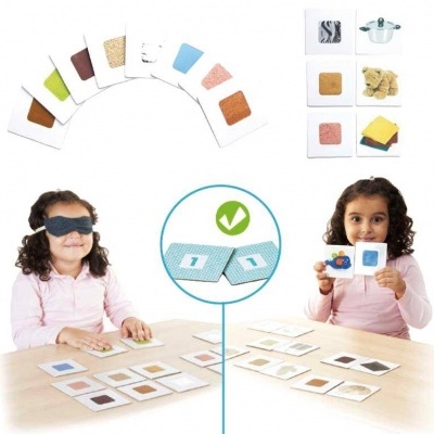 Jogo Sensorial Tacto-Foto