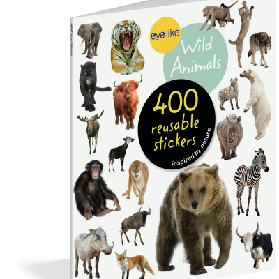 Autocolantes Reutilizáveis - Animais Selvagens