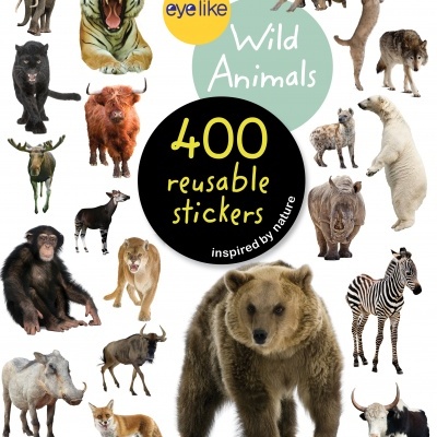 Autocolantes Reutilizáveis - Animais Selvagens