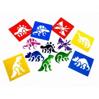 Stencil - Dinossauros