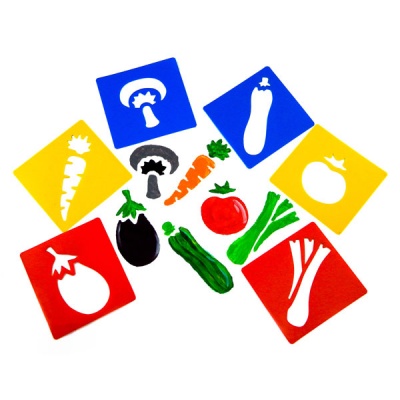 Stencil - Vegetais