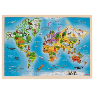 Puzzle Mapa Mundo