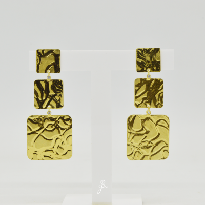 Brincos têxtil com zircónicas Prata 925 B1182DV