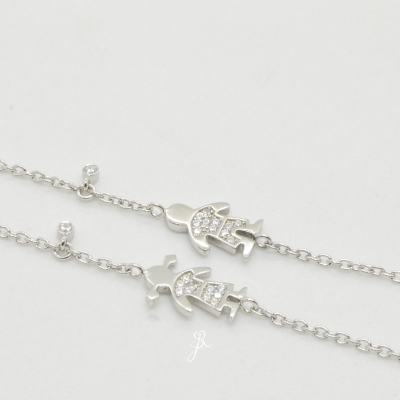 Pulseira Menino com Zircónicas