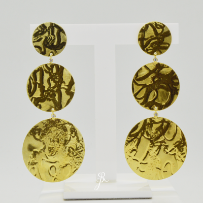 Brincos têxtil com zircónicas Prata 925 B1178DV