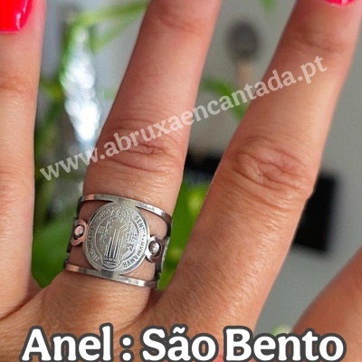 ✝️ ANEL DE SÃO BENTO – contra todo o Mal * benzido em Igreja