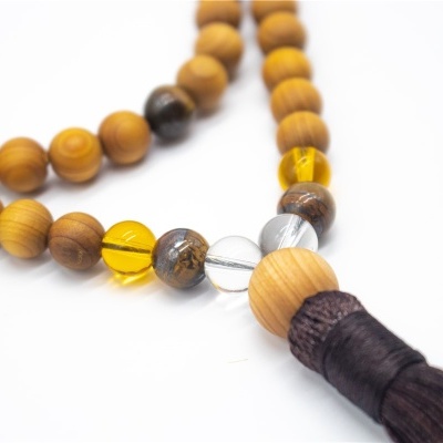 JAPAMALA do DINHEIRO _ Madeira Sagrada com Cristais