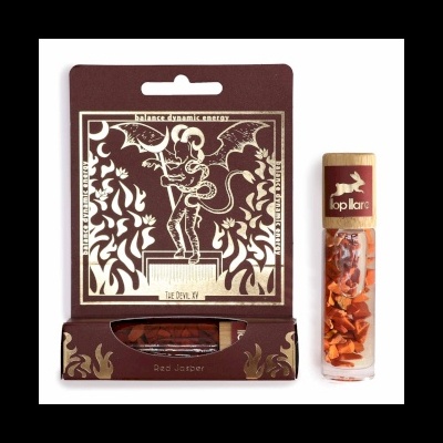 🔴 ROLL-ON TERAPÊUTICO : CORTA INVEJAS, MAU-OLHADO e PRAGAS ROGADAS com Cristais de Jaspe Vermelha