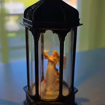 ✨🕊️ LANTERNA LED – ANJO DA GUARDA 🕊️✨