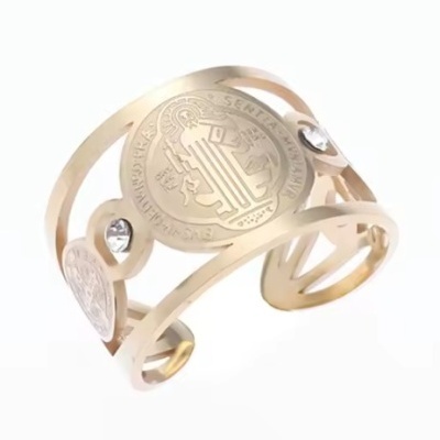 ✝️ ANEL DE SÃO BENTO – contra todo o Mal * benzido em Igreja