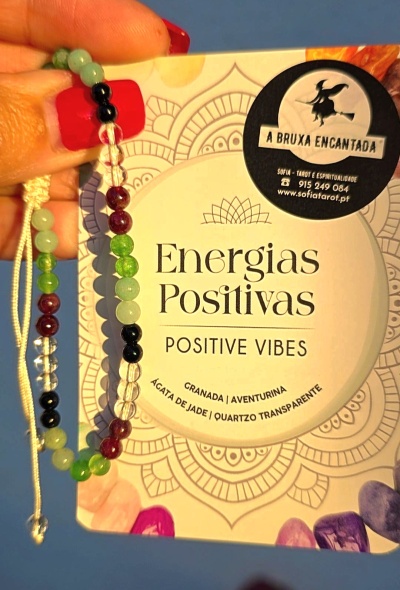✨ Pulseira Energética : ATRAI ENERGIAS POSITIVAS