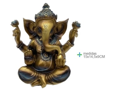 Deus Ganesh - em resina