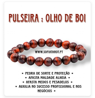 PULSEIRA PROTEÇÃO : OLHO DE BOI