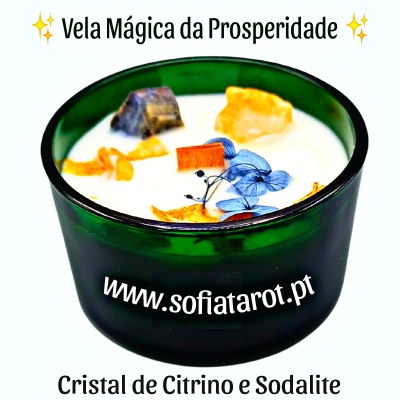 Vela Mágica da Prosperidade - 'O SOL'