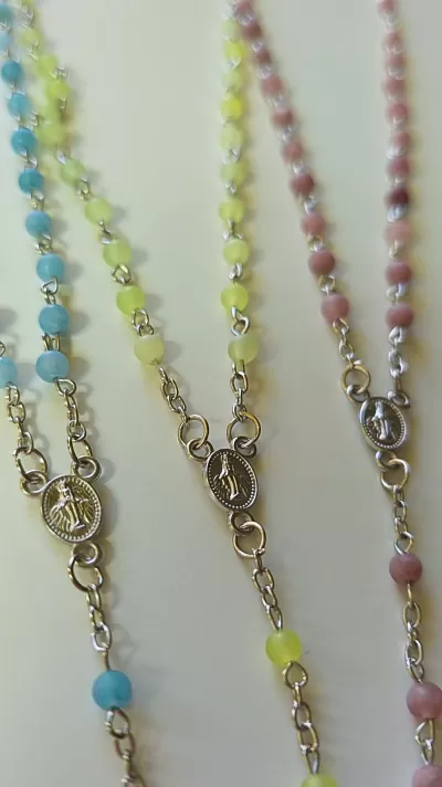 🌸✨ Terço Religioso de Proteção - Nossa Senhora de Fátima