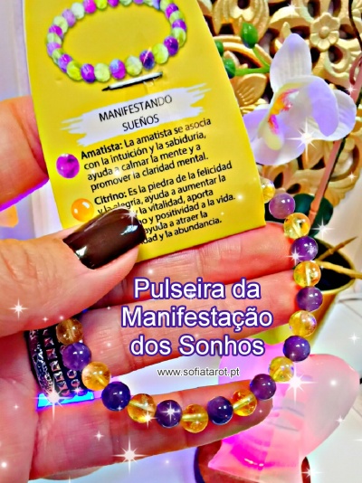 Pulseira : Manifestação dos Sonhos