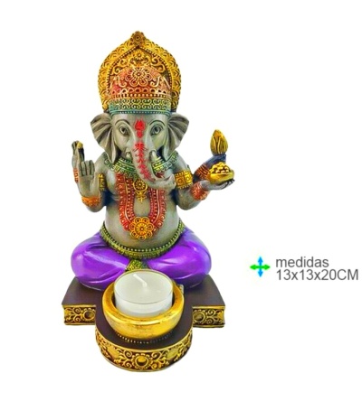 Porta-Velas Ganesh