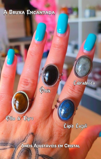 💍 ANÉIS de Cristais _ o teu Amuleto Mágico ✨
