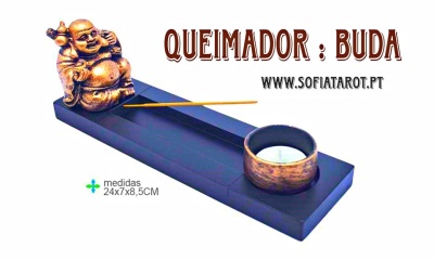 Incensário ZEN : BUDA da SORTE
