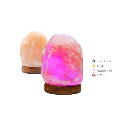 🌕 CANDEEIRO de SAL dos HIMALAIAS _ purificador de ar
