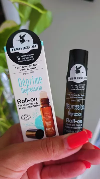 🌧️ Roll-On Floral de Bach – DEPRESSÃO _ para a Alma que pede Luz