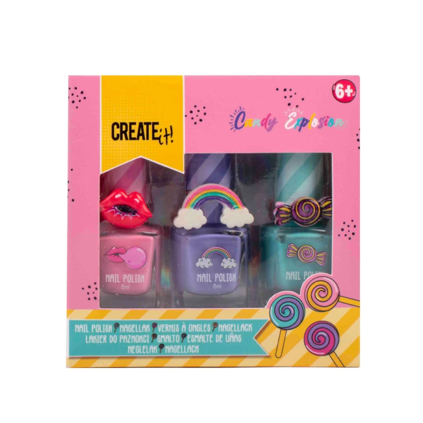 Conjunto de verniz de Unhas e Anéis | Creat it! Conjunto de verniz de Unhas e Anéis | Creat it!