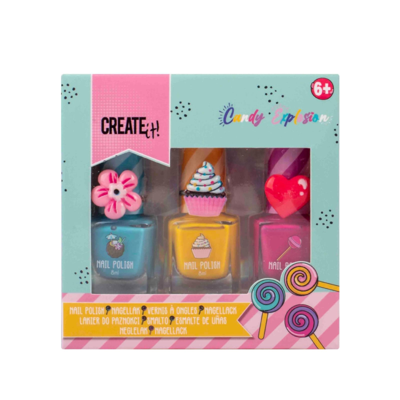 Conjunto de verniz de Unhas e Anéis | Creat it! Conjunto de verniz de Unhas e Anéis | Creat it!
