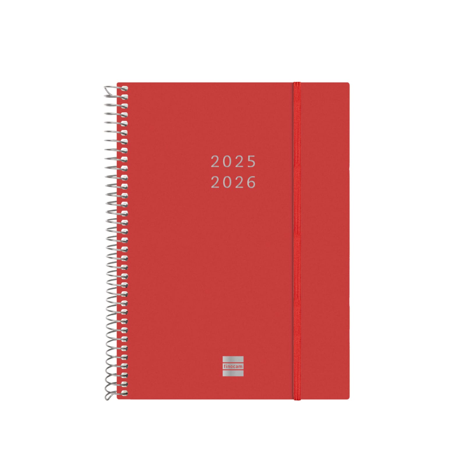 Agenda Semanal Espiral 18 Meses 2025/2026 Vermelho | Finocam Agenda Semanal Espiral 18 Meses 2025/2026 Vermelho | Finocam