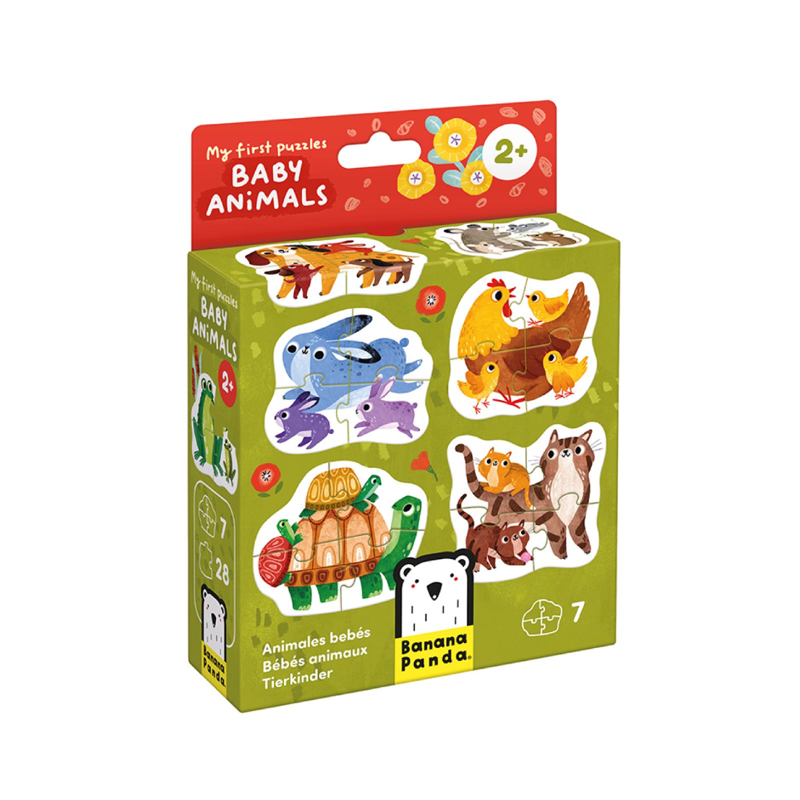 Puzzles Baby Animais | Banana Panda Puzzles Baby Animais | Banana Panda