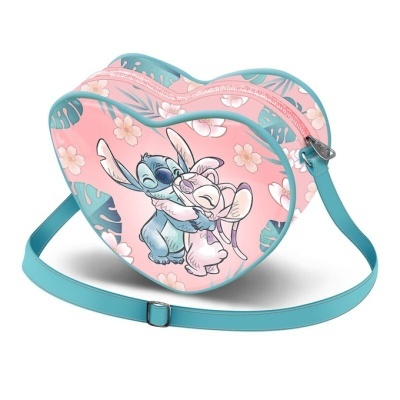 Bolsa tiracolo Coração Stitch  & Angel
