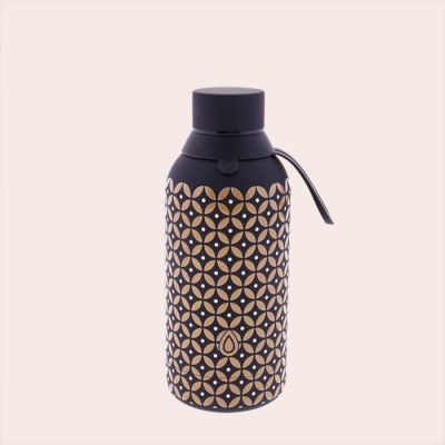 Garrafa térmica Black 80'S Dots 710ml | Aurea