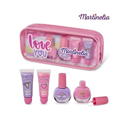 Conjunto Verniz e Gloss Labial Super Girl | Martinelia