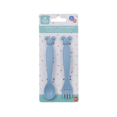 Conjunto 2 Talheres Mickey Baby