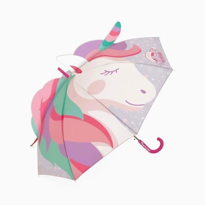Guarda-chuva Unicórnio 3D 48cm