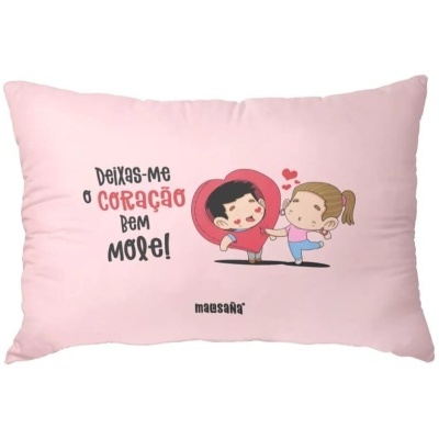 Almofada “Deixas-me o coração bem mole!”  Malasaña
