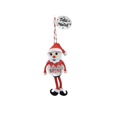 Boneco globo de neve Natal "Bruno"