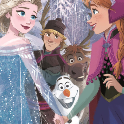 Puzzle Frozen 104 peças Clementoni Supercolor