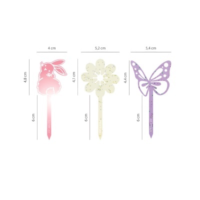 Toppers Jardim Cintilante