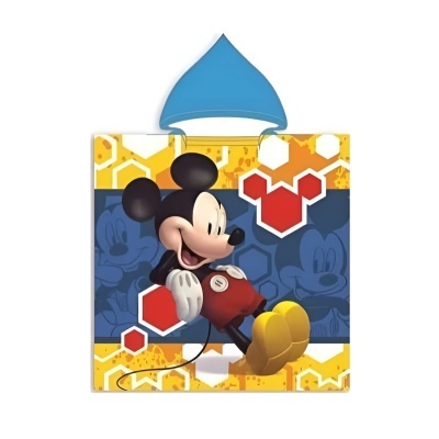 Poncho de praia Mickey Disney microfibra
