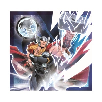 Puzzle Avengers Marvel 3x48 peças | Clementoni