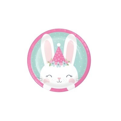 Pratos Pequenos Coelhinho 17cm