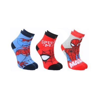 Meias antiderrapantes Homem Aranha