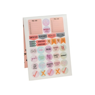 Bloco com 400 stickers Funkyfish Babe