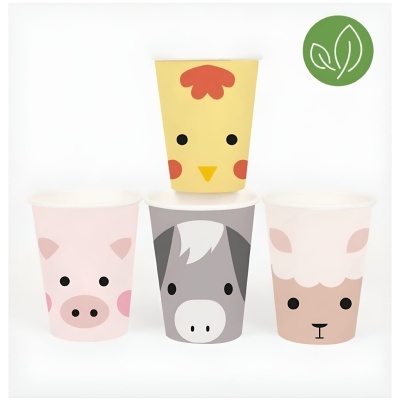 Copos Animais Quinta Feliz