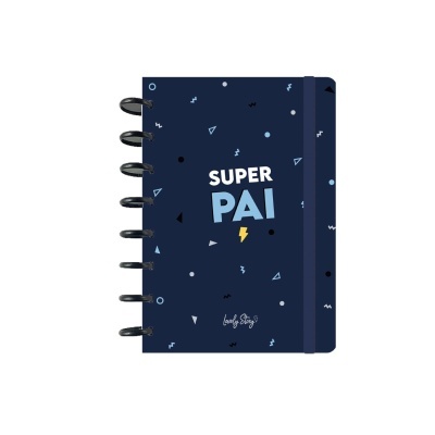 Caderno/Bloco de notas A5 "Super Pai" | Lovely Story