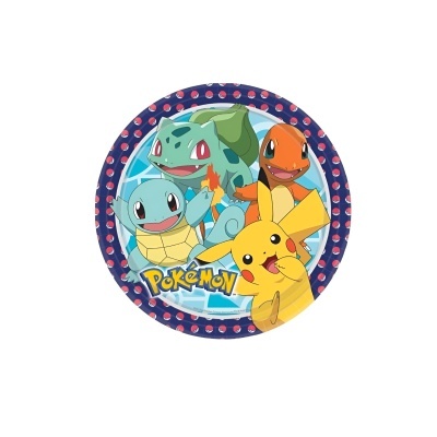 Pratos grandes Pokémon