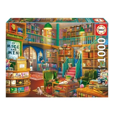 Puzzle Livraria 1000 peças | Educa