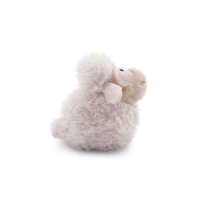 Anti-stress em peluche Ovelha Branca 8cm Wooly Gang | Nici